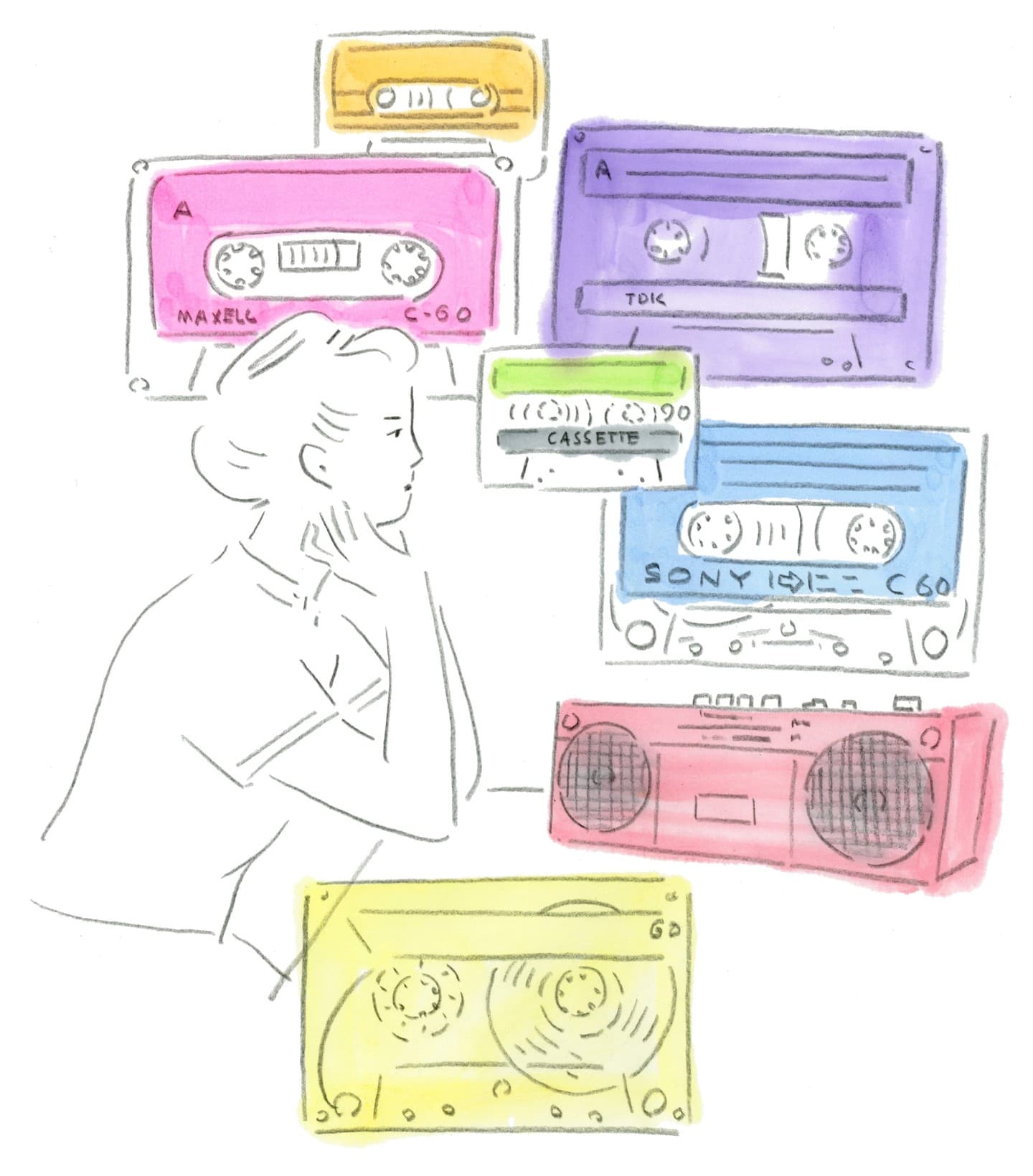 ラジカセ