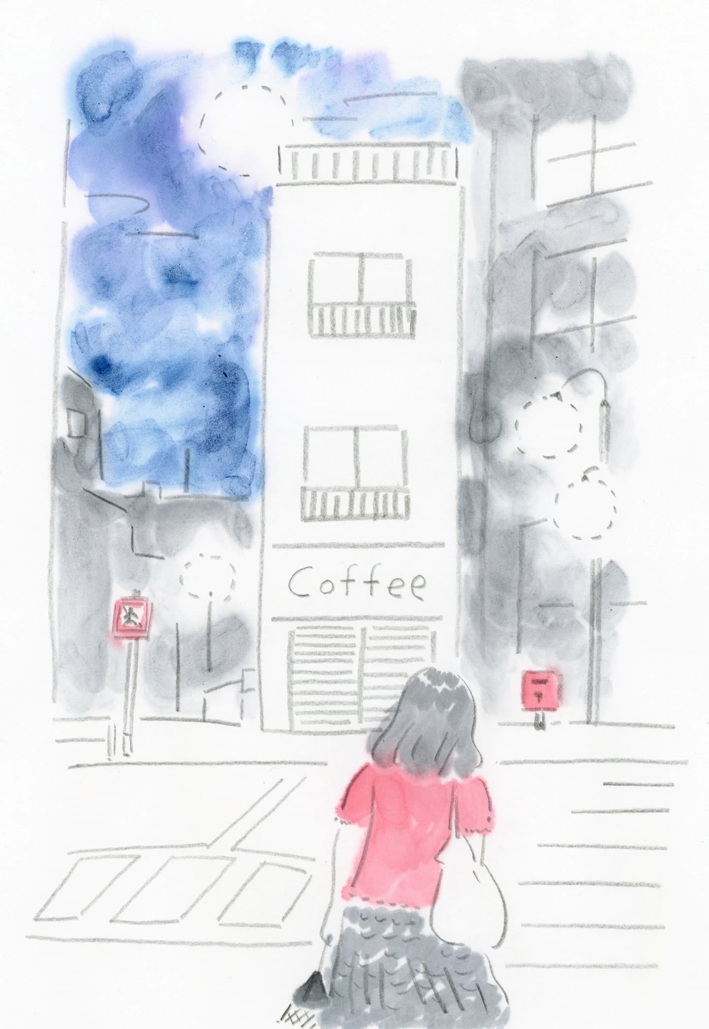 夜の散歩